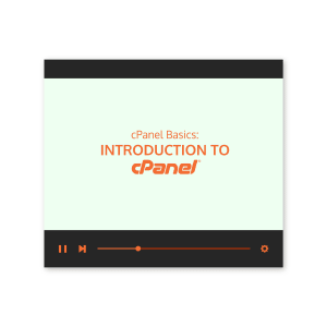 cPanel Basics: Introduction to cPanel