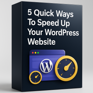 5 Quick Ways To Speed Up Your WordPress Website