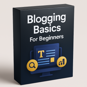 Blogging Basics For Beginners