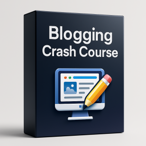 Blogging Crash Course