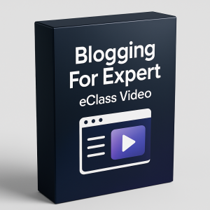 Blogging For Expert eClass Video