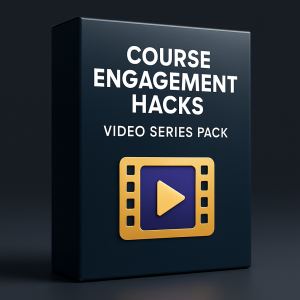 Course Engagement Hacks Video Series Pack