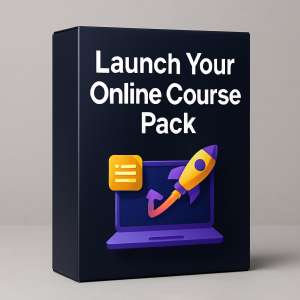 Launch Your Online Course Pack