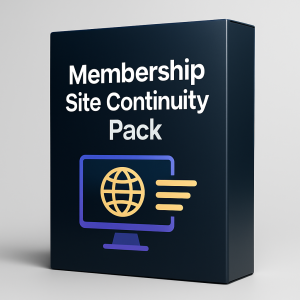 Membership Site Continuity Pack