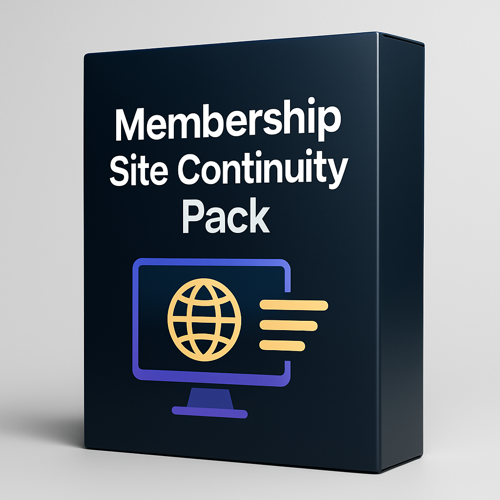 Membership Site Continuity Pack