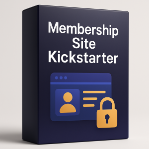 Membership Site Kickstarter