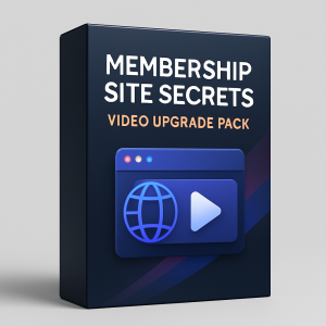 Membership Site Secrets – Video Upgrade Pack