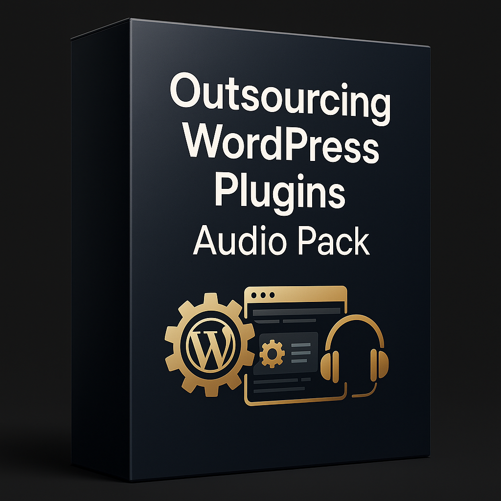 Outsourcing WordPress Plugins Audio Pack