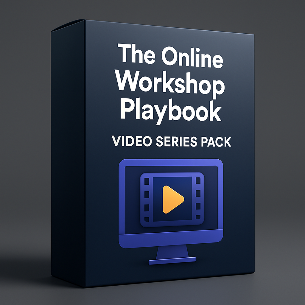 The Online Workshop Playbook Video Series Pack