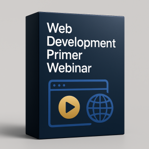 Web Development Primer Webinar