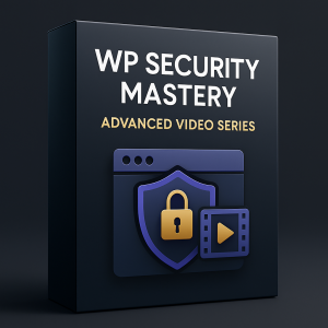 WP Security Mastery Advanced Video Series
